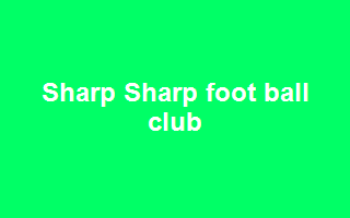 Sharp Football Club