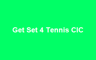 Get Set 4 Tennis CIC