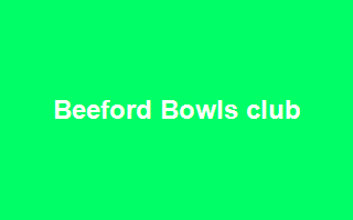 Beeford Bowls club