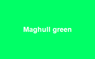 Maghull green